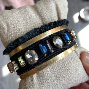 Stella & Dot Morgan jeweled cuff